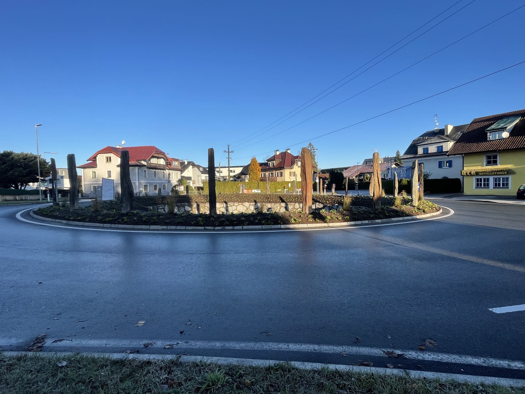 Kreisverkehr Strasswalchen