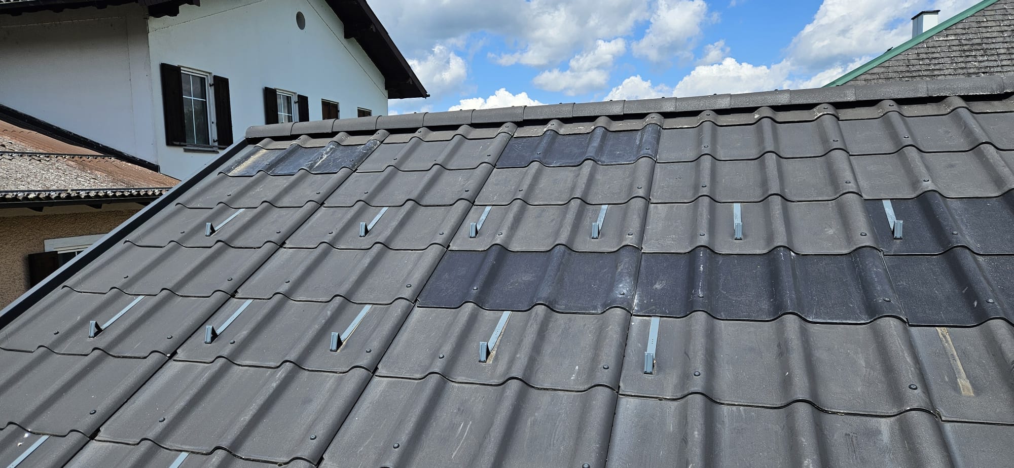Dachreparatur nach Hagelschaden